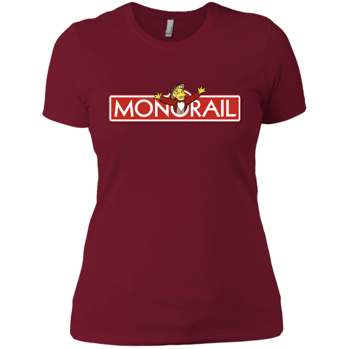 T-Shirts Scarlet / X-Small Monorail Women's Premium T-Shirt