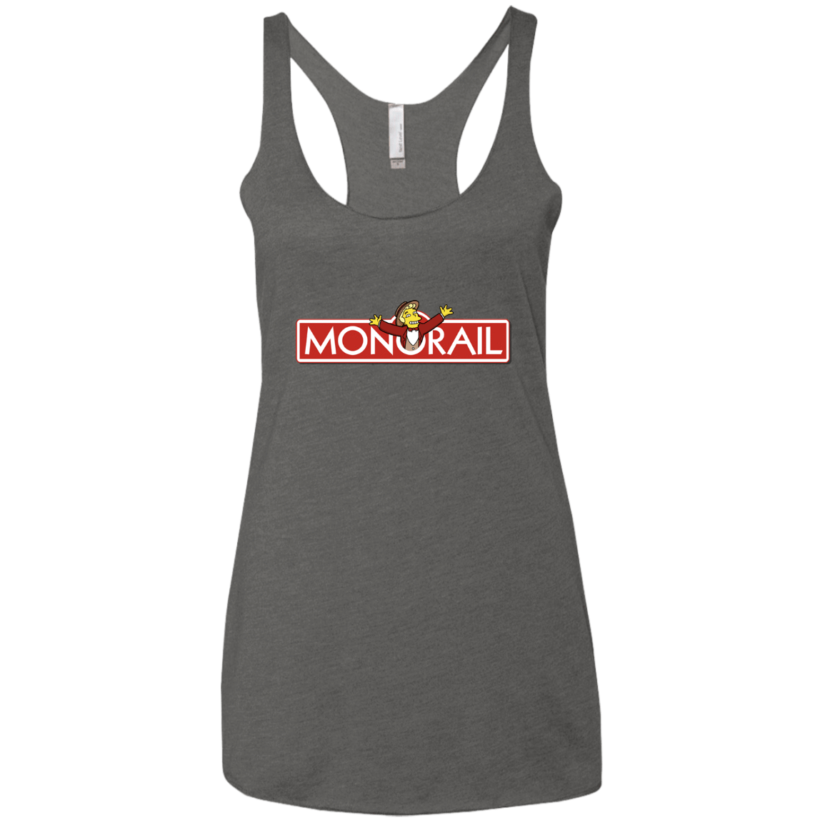 T-Shirts Premium Heather / X-Small Monorail Women's Triblend Racerback Tank