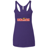T-Shirts Purple Rush / X-Small Monorail Women's Triblend Racerback Tank