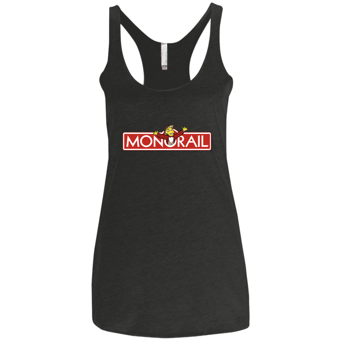 T-Shirts Vintage Black / X-Small Monorail Women's Triblend Racerback Tank