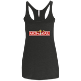 T-Shirts Vintage Black / X-Small Monorail Women's Triblend Racerback Tank