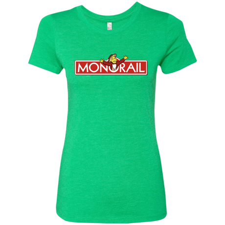 T-Shirts Envy / S Monorail Women's Triblend T-Shirt