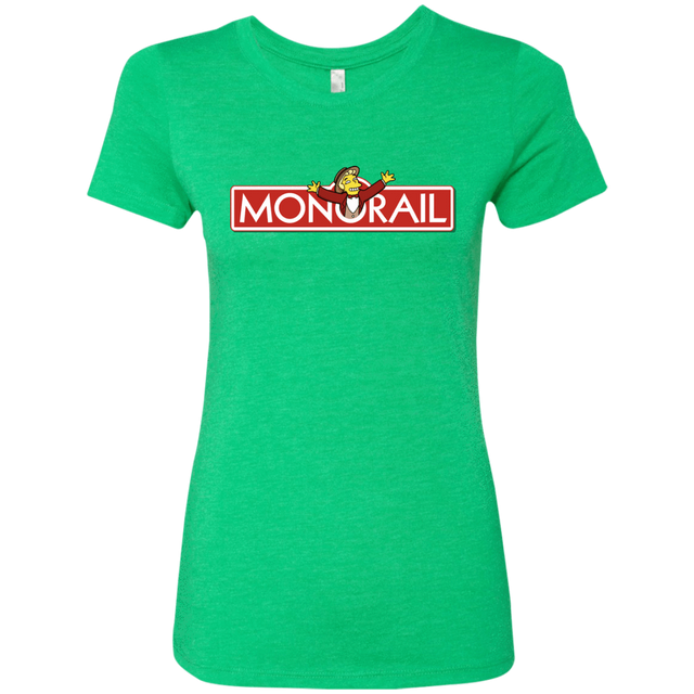 T-Shirts Envy / S Monorail Women's Triblend T-Shirt