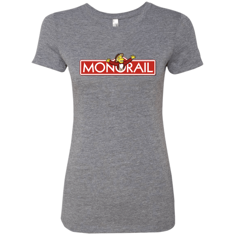 T-Shirts Premium Heather / S Monorail Women's Triblend T-Shirt