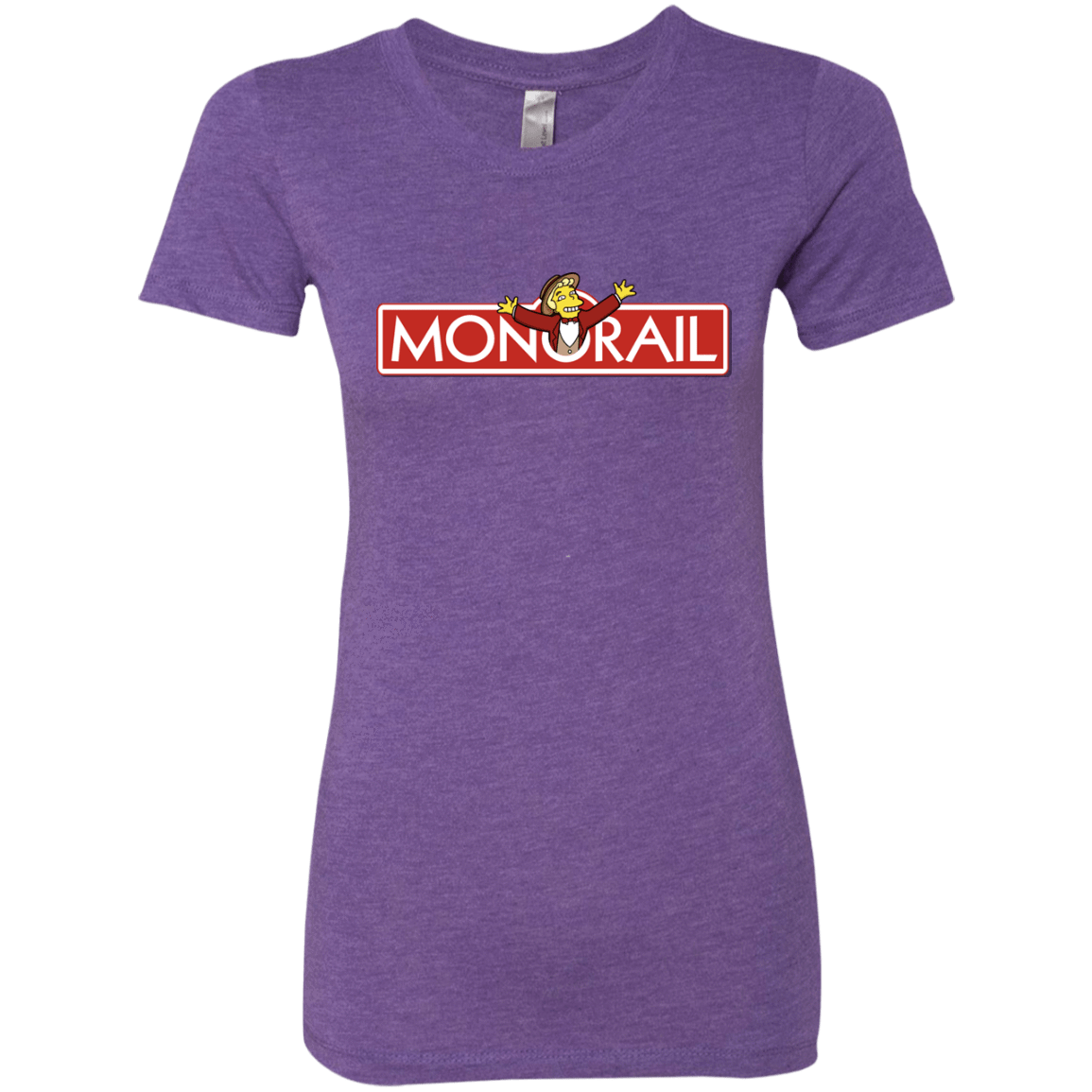 T-Shirts Purple Rush / S Monorail Women's Triblend T-Shirt