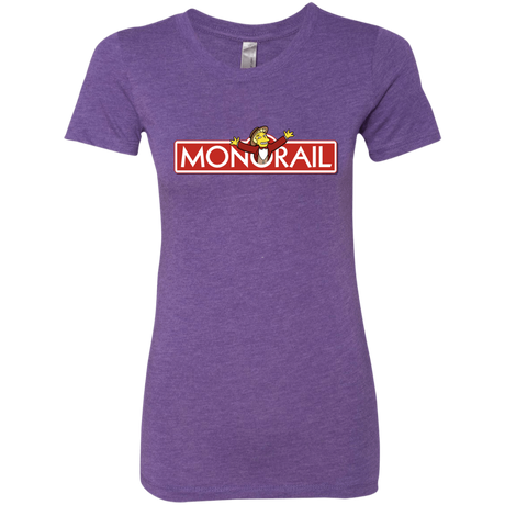 T-Shirts Purple Rush / S Monorail Women's Triblend T-Shirt