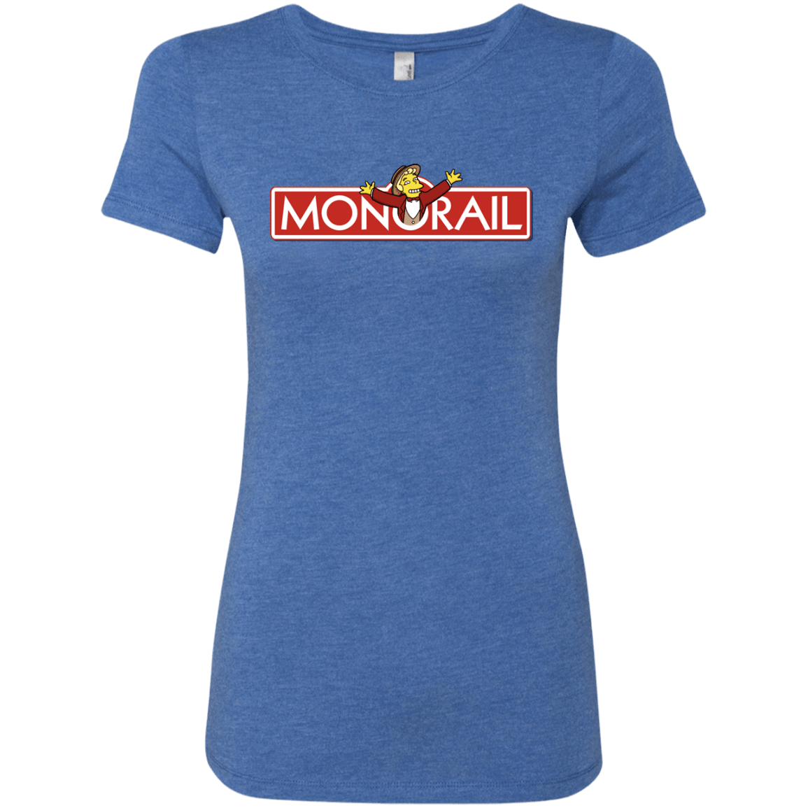 T-Shirts Vintage Royal / S Monorail Women's Triblend T-Shirt
