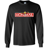 T-Shirts Black / YS Monorail Youth Long Sleeve T-Shirt