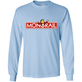 T-Shirts Light Blue / YS Monorail Youth Long Sleeve T-Shirt