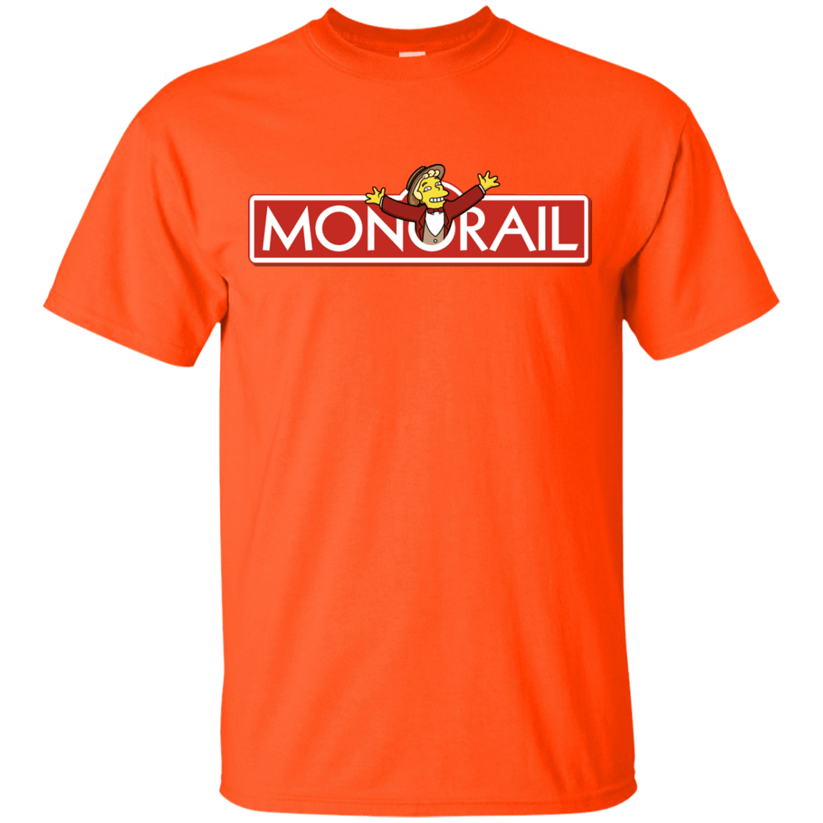 T-Shirts Orange / YXS Monorail Youth T-Shirt
