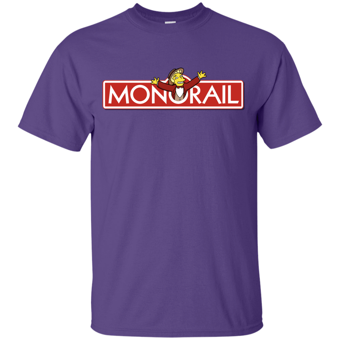 T-Shirts Purple / YXS Monorail Youth T-Shirt