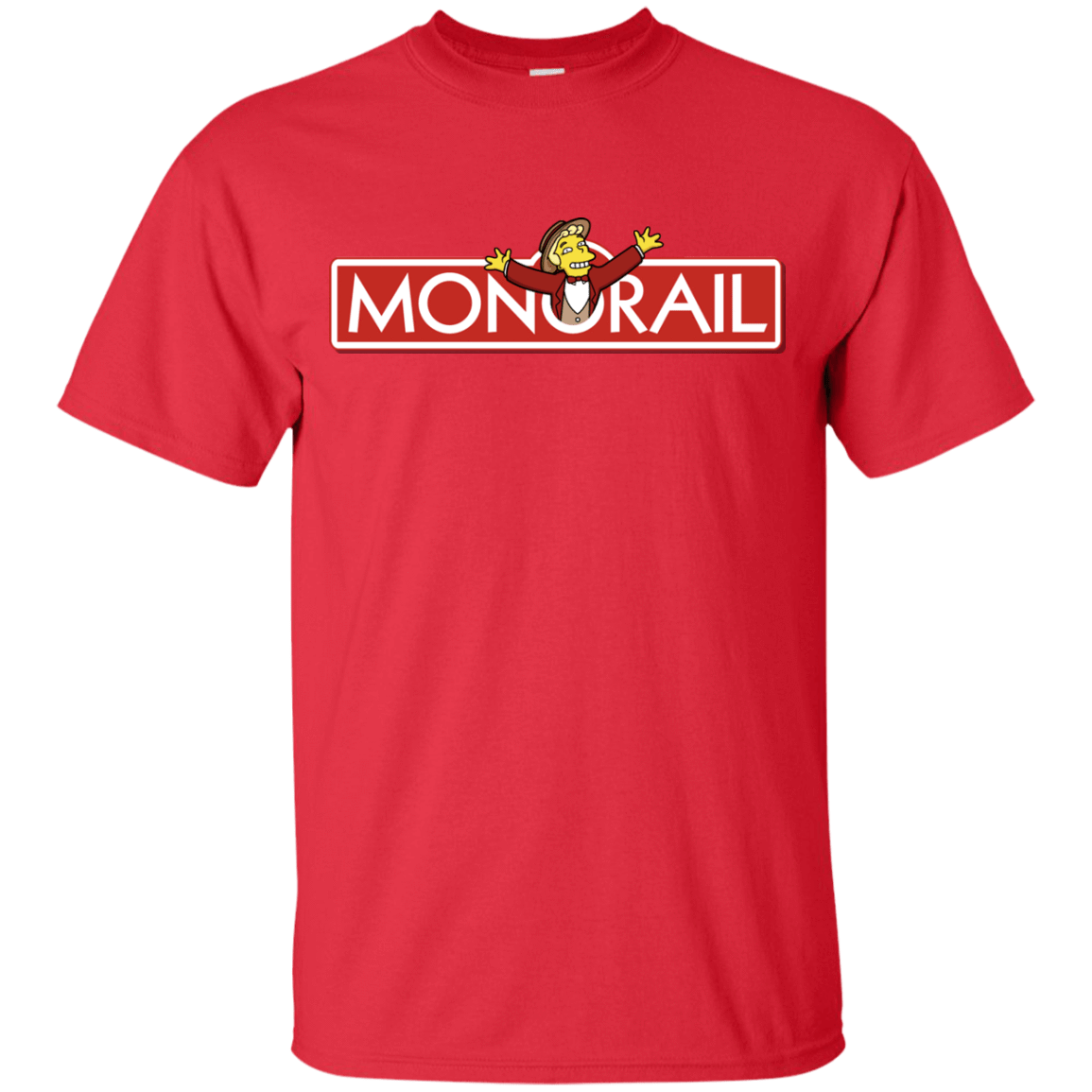 T-Shirts Red / YXS Monorail Youth T-Shirt