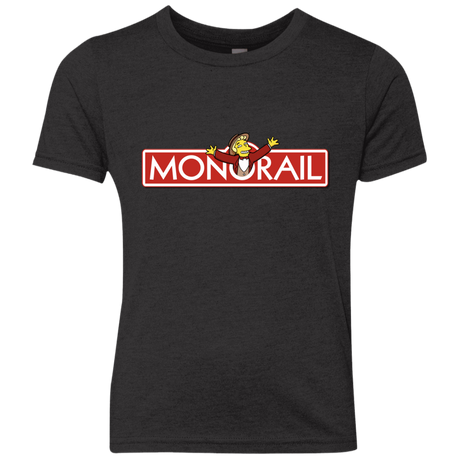 T-Shirts Vintage Black / YXS Monorail Youth Triblend T-Shirt
