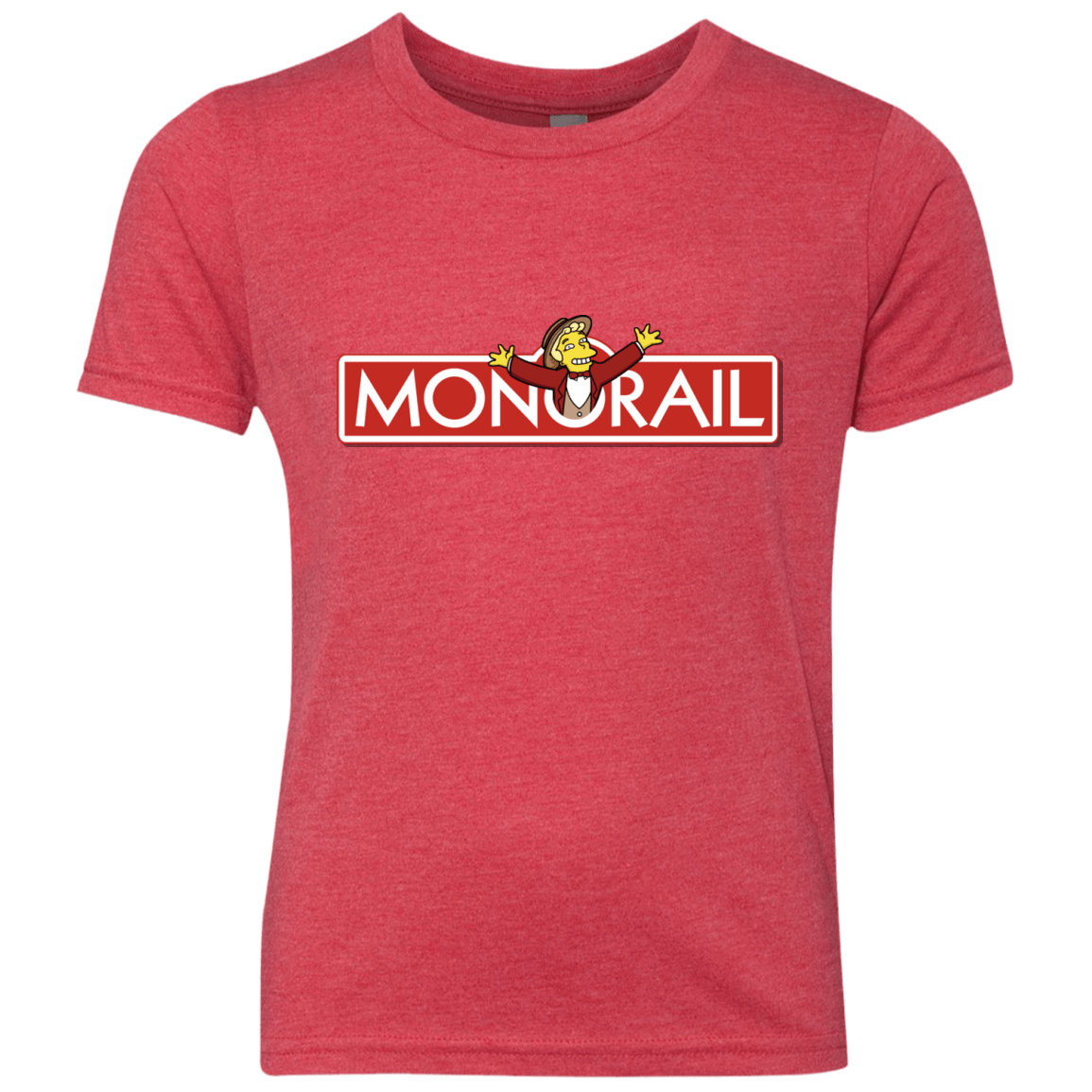 T-Shirts Vintage Red / YXS Monorail Youth Triblend T-Shirt