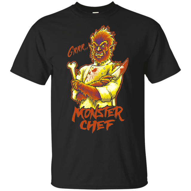 T-Shirts Black / S Monster Chef T-Shirt