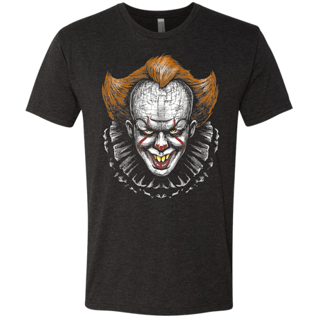 T-Shirts Vintage Black / Small Monster Clown Men's Triblend T-Shirt