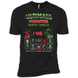 T-Shirts Black / YXS Monster Death Match Boys Premium T-Shirt