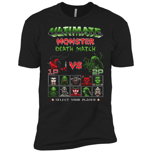 T-Shirts Black / YXS Monster Death Match Boys Premium T-Shirt
