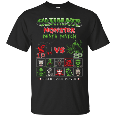 T-Shirts Black / Small Monster Death Match T-Shirt