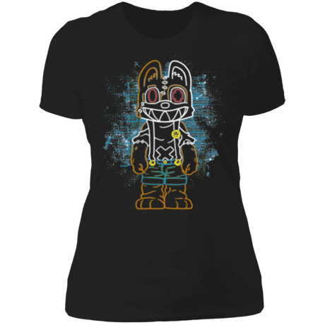 T-Shirts Black / X-Small Monster Furry Neon Women's Premium T-Shirt