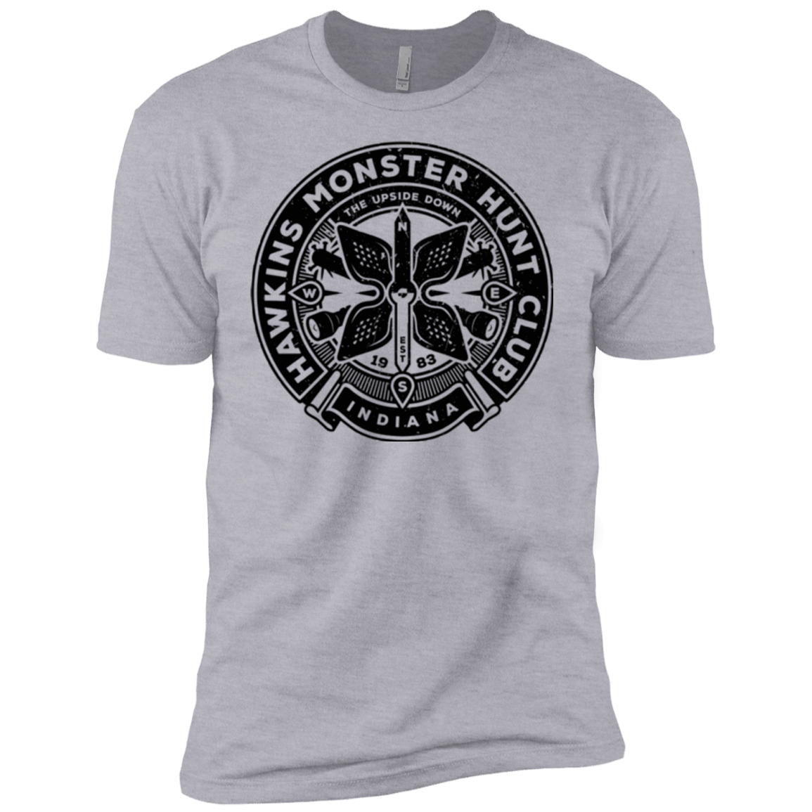 T-Shirts Heather Grey / YXS Monster Hunt Club Boys Premium T-Shirt