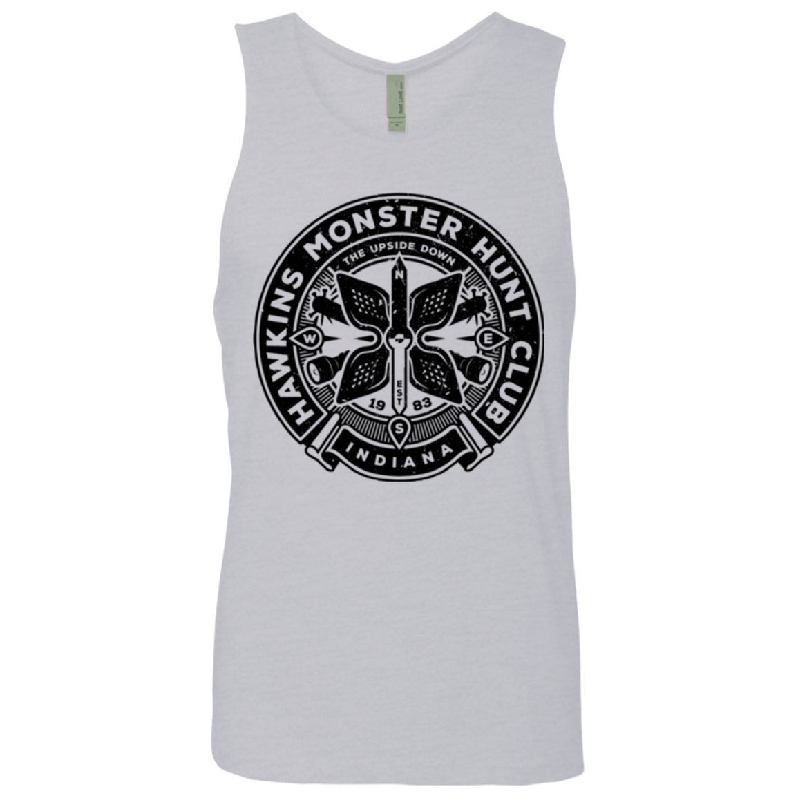 T-Shirts Heather Grey / Small Monster Hunt Club Men's Premium Tank Top