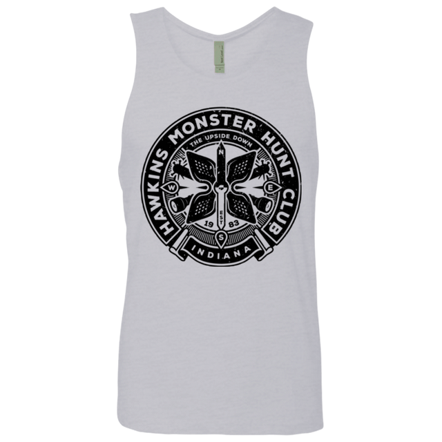 T-Shirts Heather Grey / Small Monster Hunt Club Men's Premium Tank Top