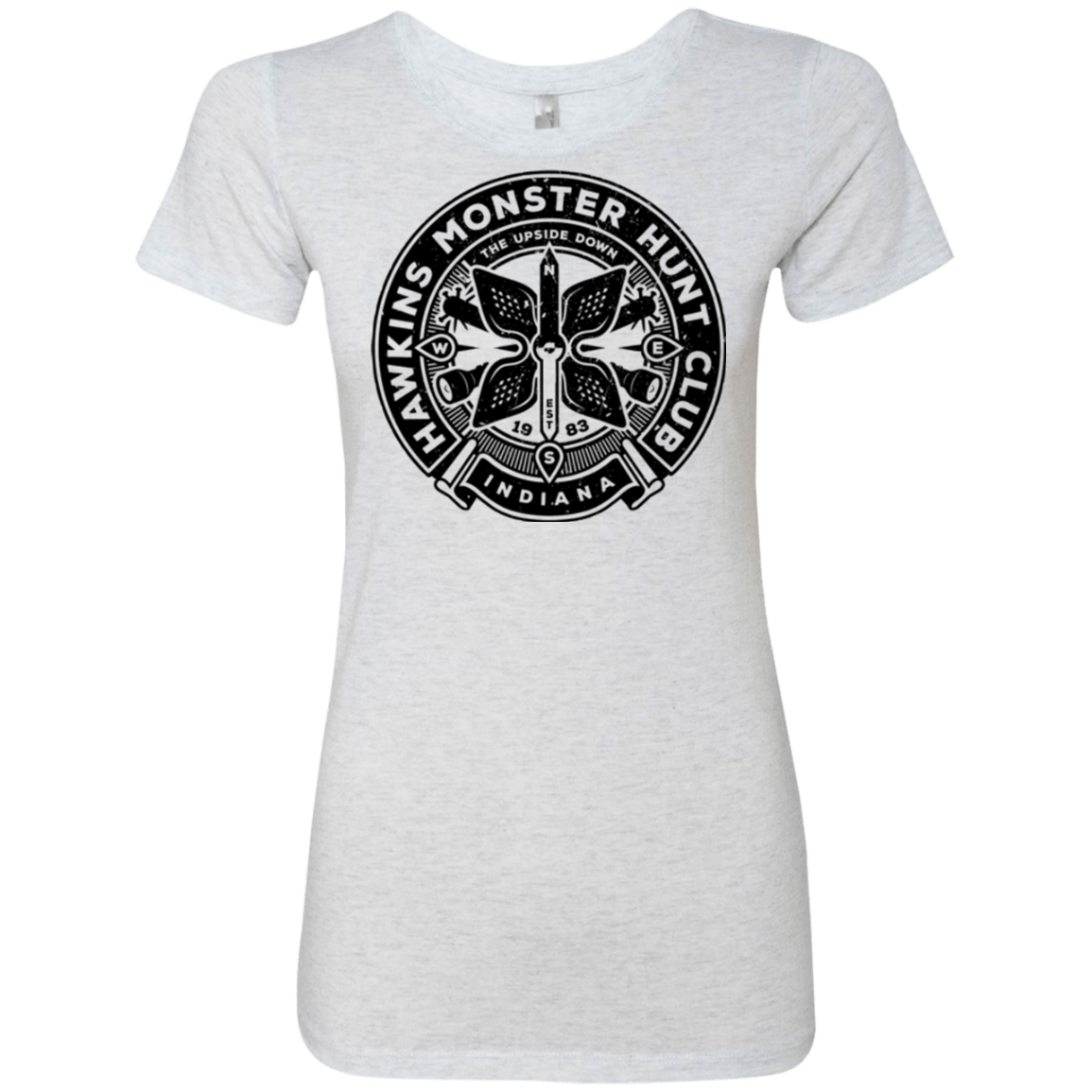 T-Shirts Heather White / Small Monster Hunt Club Women's Triblend T-Shirt