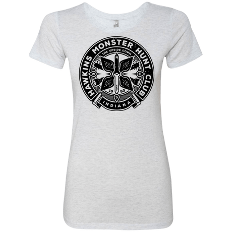 T-Shirts Heather White / Small Monster Hunt Club Women's Triblend T-Shirt