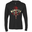 T-Shirts Vintage Black / X-Small Monster Hunters 83 Triblend Long Sleeve Hoodie Tee