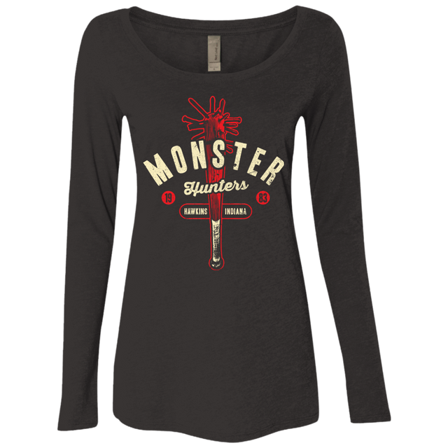 T-Shirts Vintage Black / Small Monster Hunters 83 Women's Triblend Long Sleeve Shirt