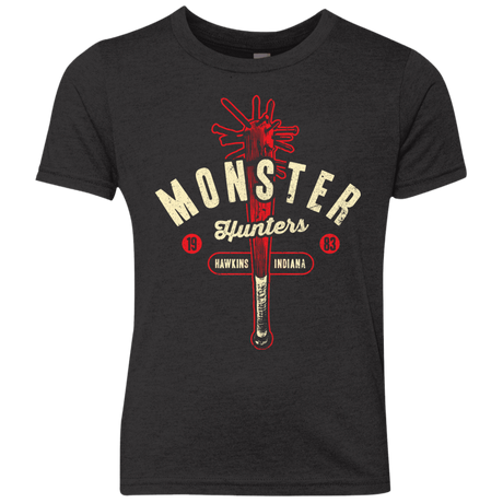 T-Shirts Vintage Black / YXS Monster Hunters 83 Youth Triblend T-Shirt