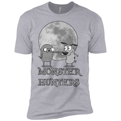 T-Shirts Heather Grey / YXS Monster Hunters Boys Premium T-Shirt