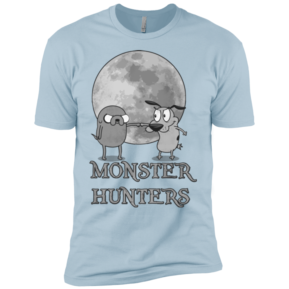 T-Shirts Light Blue / YXS Monster Hunters Boys Premium T-Shirt