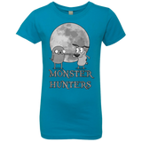 T-Shirts Turquoise / YXS Monster Hunters Girls Premium T-Shirt