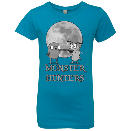 T-Shirts Turquoise / YXS Monster Hunters Girls Premium T-Shirt