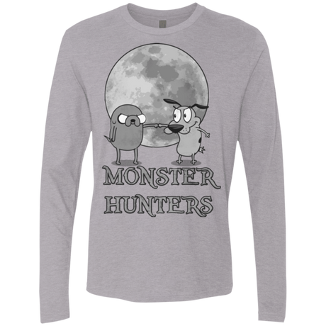 T-Shirts Heather Grey / Small Monster Hunters Men's Premium Long Sleeve