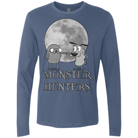 T-Shirts Indigo / Small Monster Hunters Men's Premium Long Sleeve