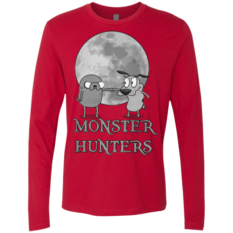 T-Shirts Red / Small Monster Hunters Men's Premium Long Sleeve