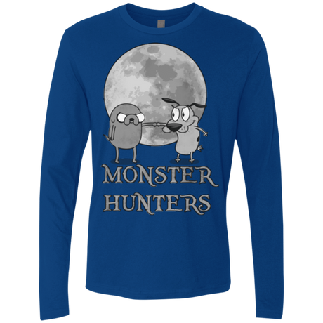 T-Shirts Royal / Small Monster Hunters Men's Premium Long Sleeve