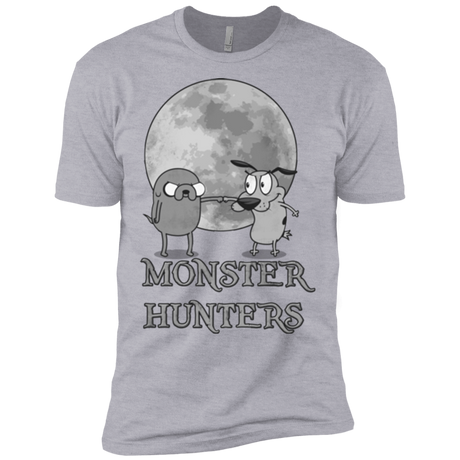 T-Shirts Heather Grey / X-Small Monster Hunters Men's Premium T-Shirt