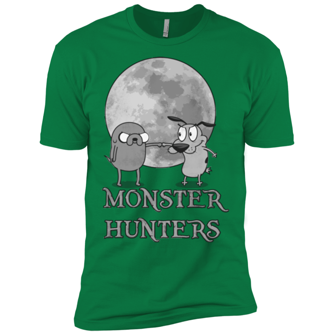 T-Shirts Kelly Green / X-Small Monster Hunters Men's Premium T-Shirt