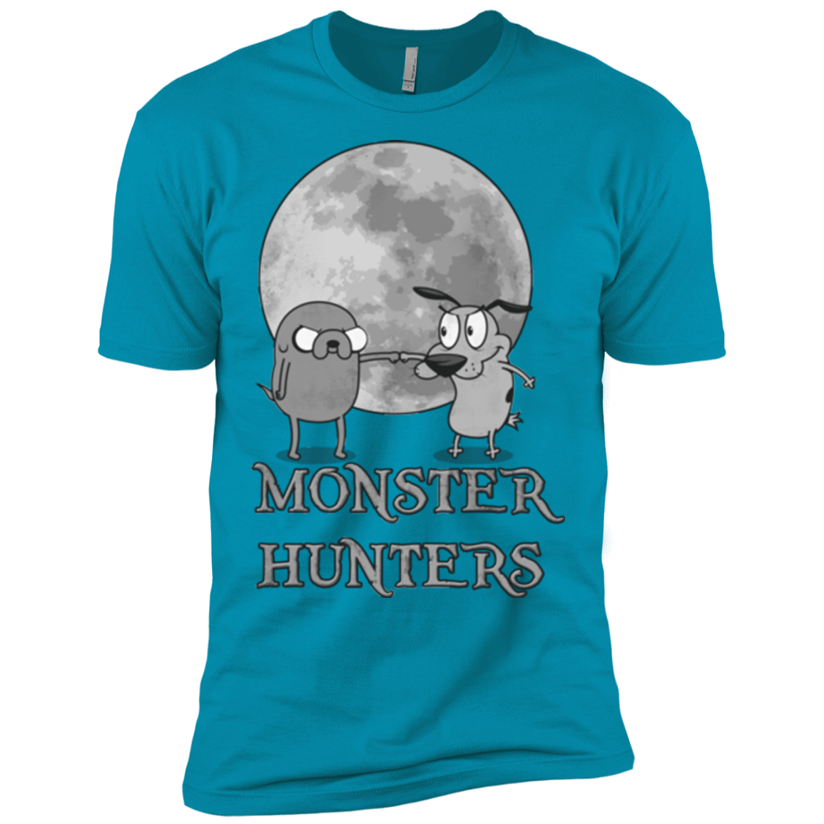 T-Shirts Turquoise / X-Small Monster Hunters Men's Premium T-Shirt