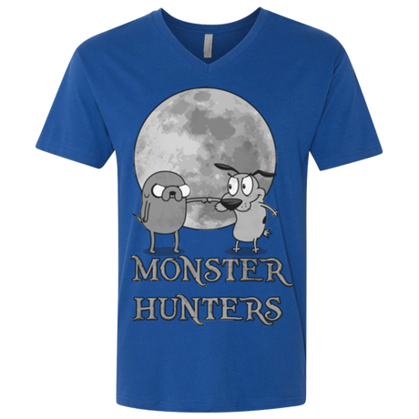 T-Shirts Royal / X-Small Monster Hunters Men's Premium V-Neck