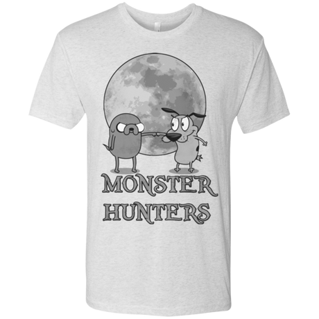 T-Shirts Heather White / Small Monster Hunters Men's Triblend T-Shirt