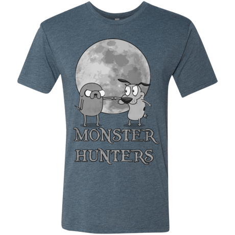 T-Shirts Indigo / Small Monster Hunters Men's Triblend T-Shirt