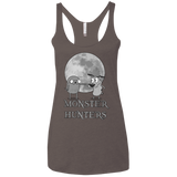 T-Shirts Macchiato / X-Small Monster Hunters Women's Triblend Racerback Tank