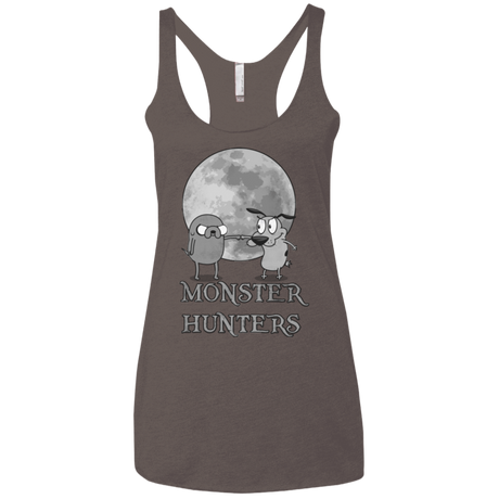 T-Shirts Macchiato / X-Small Monster Hunters Women's Triblend Racerback Tank
