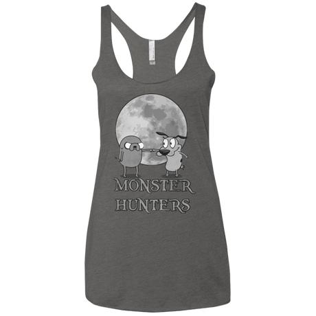 T-Shirts Premium Heather / X-Small Monster Hunters Women's Triblend Racerback Tank