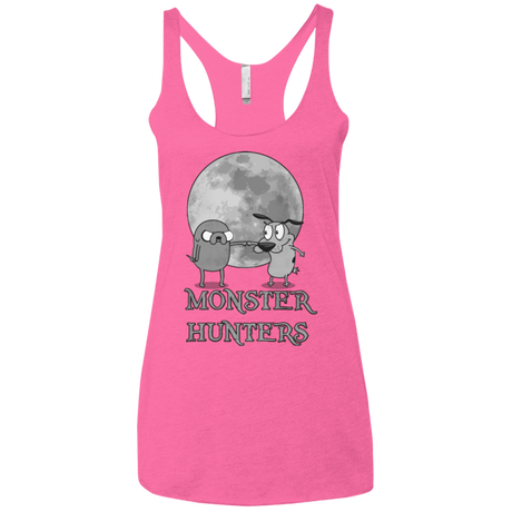 T-Shirts Vintage Pink / X-Small Monster Hunters Women's Triblend Racerback Tank